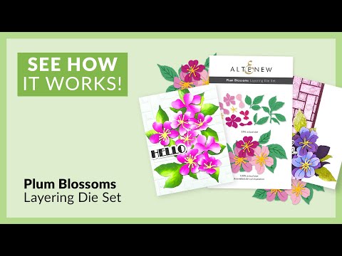 Plum Blossoms Layering Die Set