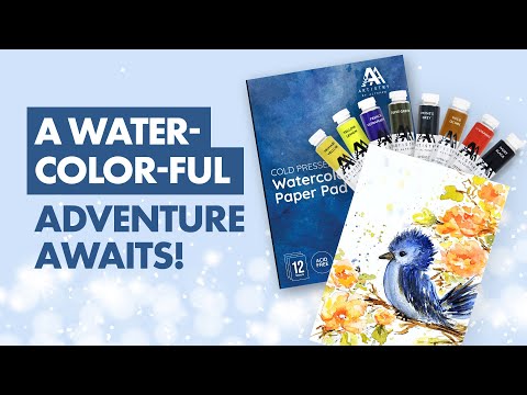 Watercolor Paper Pad (9"x12") - Cold Pressed
