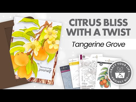 Craft Your Life Project Kit: Tangerine Grove