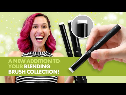 Micro Blending Brush Set (Flat Bristles)