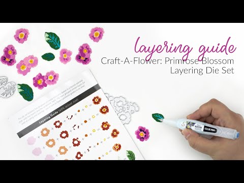 Craft-A-Flower: Primrose Blossom Layering Die Set