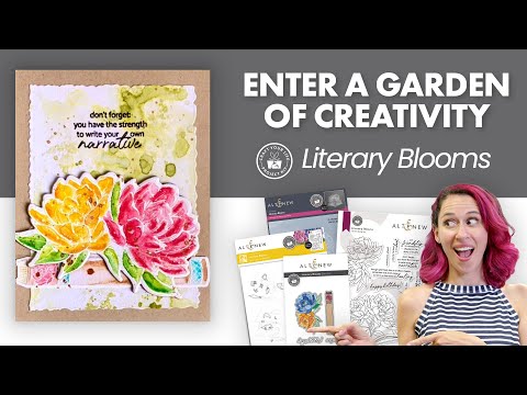 Craft Your Life Project Kit: Literary Blooms