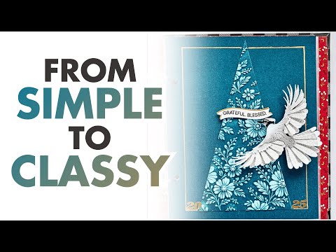 Creative Cuts: Feathered Beauty Layering Die Set