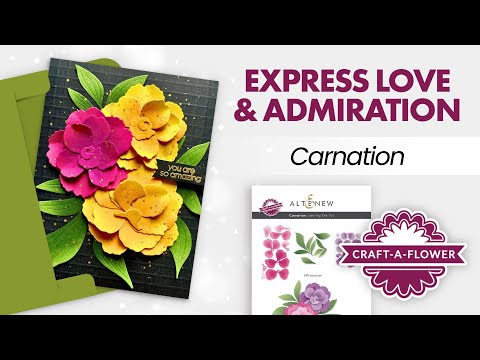 Craft-A-Flower: Carnation Layering Die Set