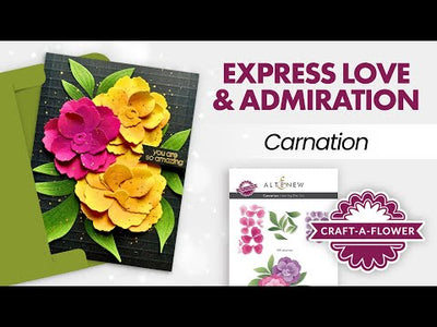 Craft-A-Flower: Carnation Layering Die Set