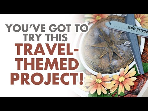 Wanderlust 3D Embossing Folder