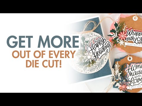 Zero-Waste: Ornamental Winter Pattern Die