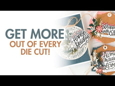 Zero-Waste: Ornamental Winter Pattern Die