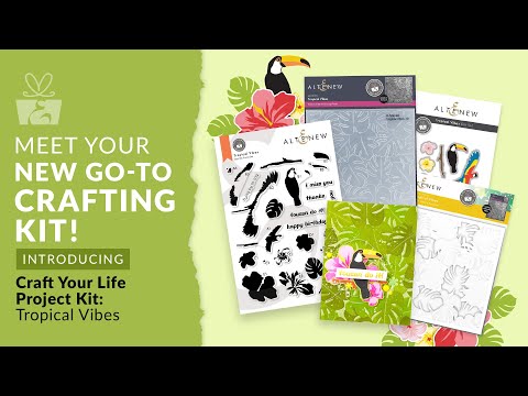 Craft Your Life Project Kit: Tropical Vibes