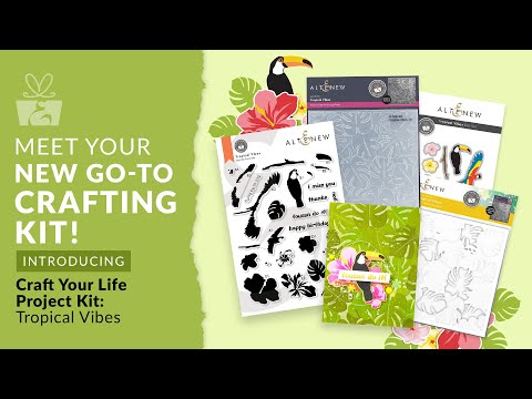 Craft Your Life Project Kit: Tropical Vibes