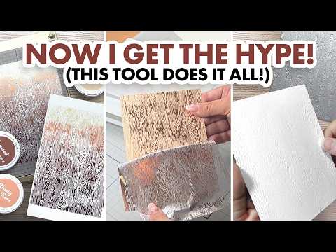 Essential Textures: Fine Woodgrain Press Plates/Foil Plates