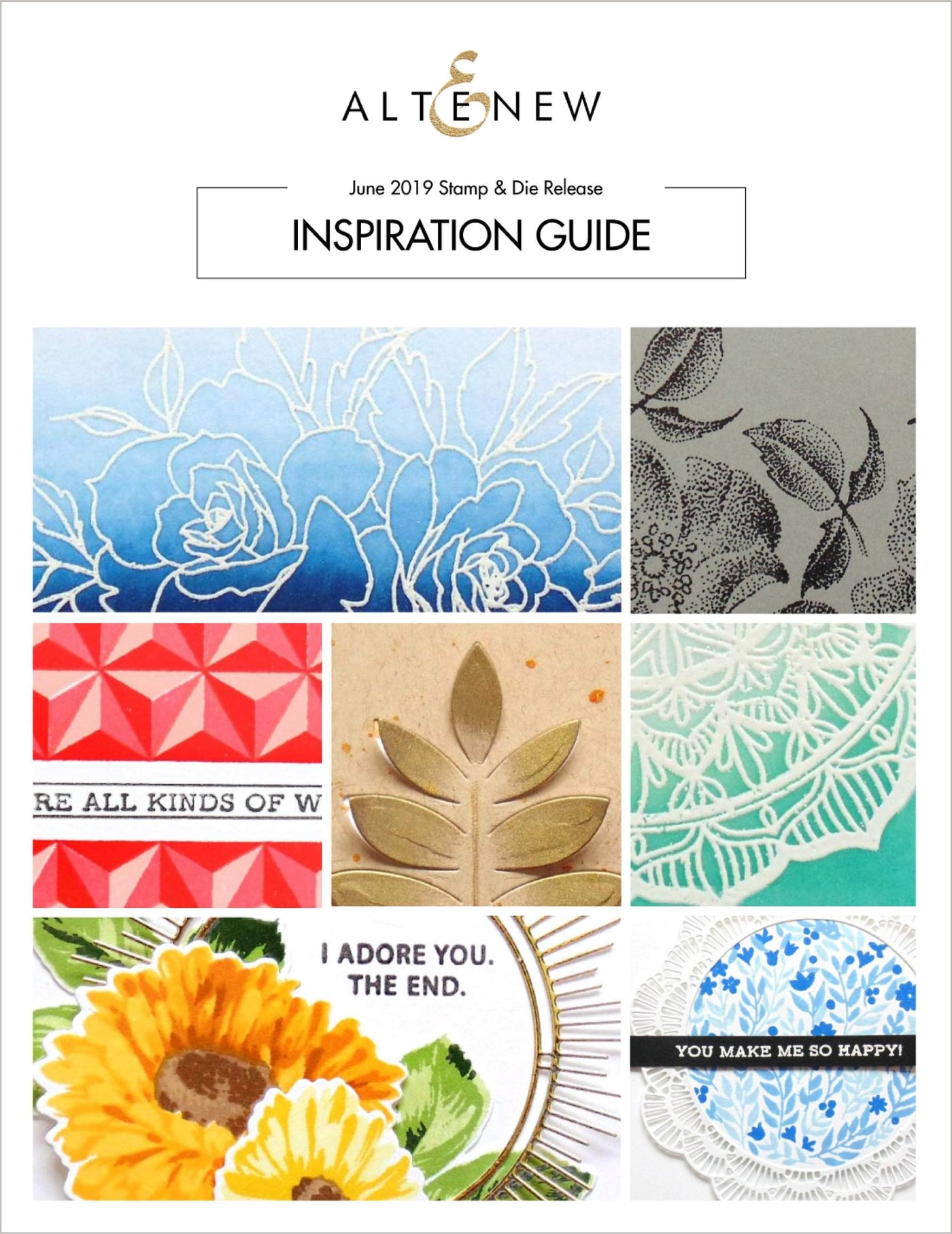 55Printing.com Printed Media A Welcome Reverie Stamp & Die Release Inspiration Guide