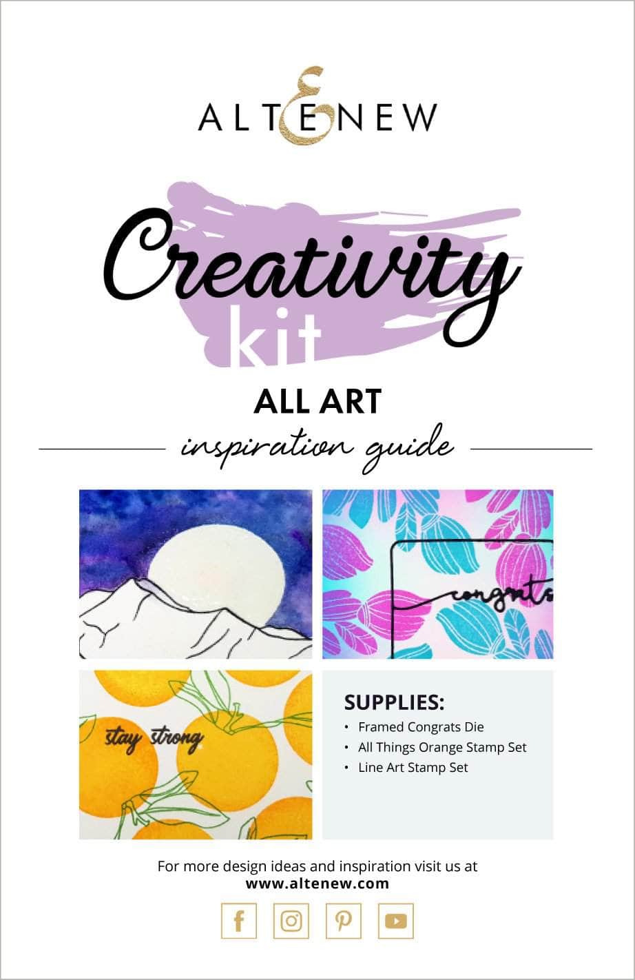 55Printing.com Printed Media All Art Creativity Kit Inspiration Guide