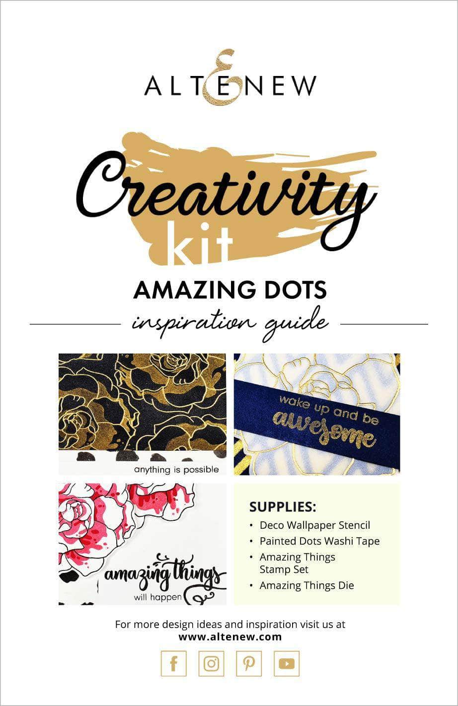 55Printing.com Printed Media Amazing Dots Creativity Kit Inspiration Guide