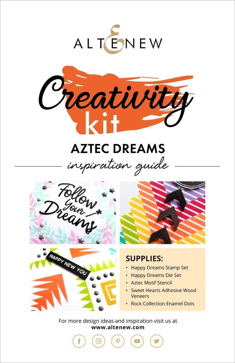 55Printing.com Printed Media Aztec Dreams Creativity Kit Inspiration Guide