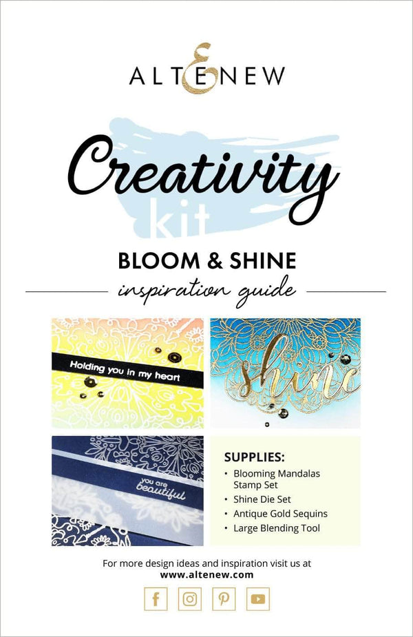 55Printing.com Printed Media Bloom & Shine Creativity Cardmaking Kit Inspiration Guide