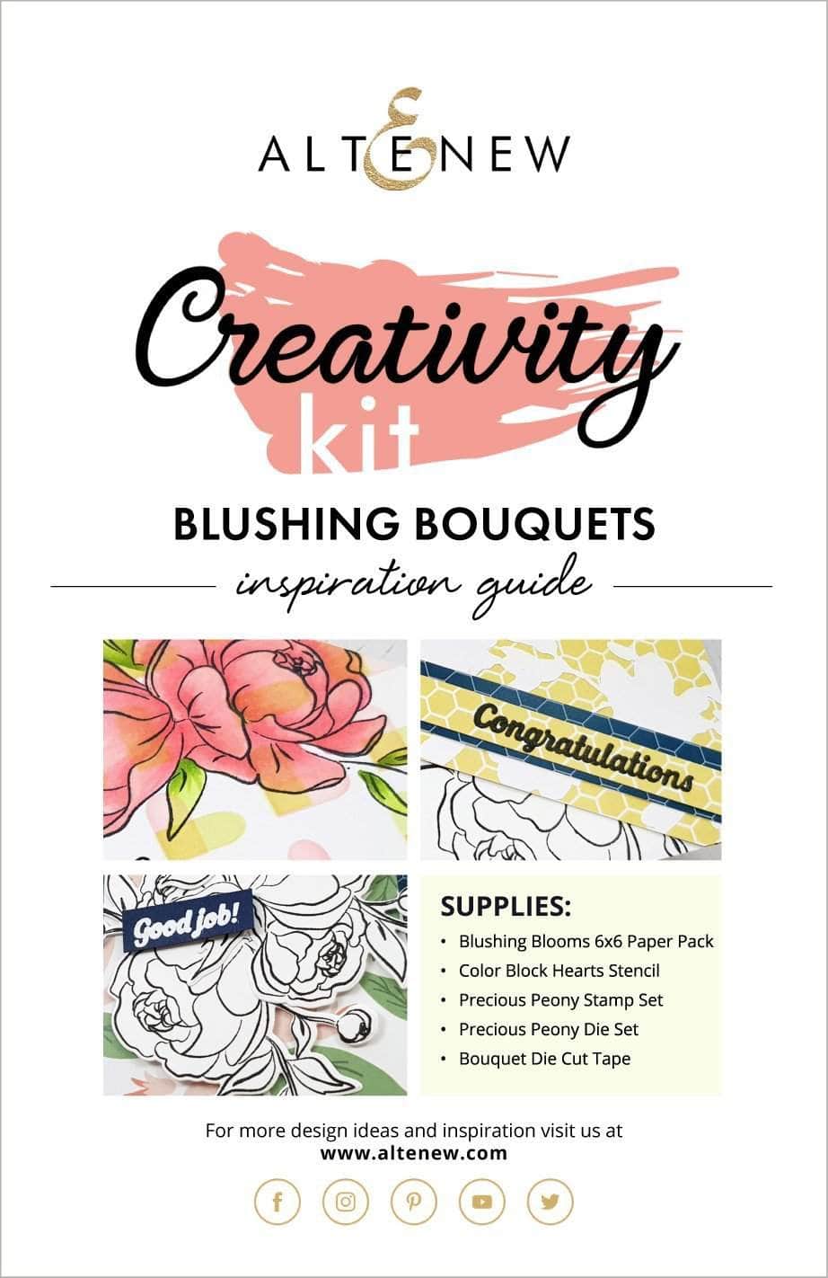 55Printing.com Printed Media Blushing Bouquets Creativity Kit Inspiration Guide