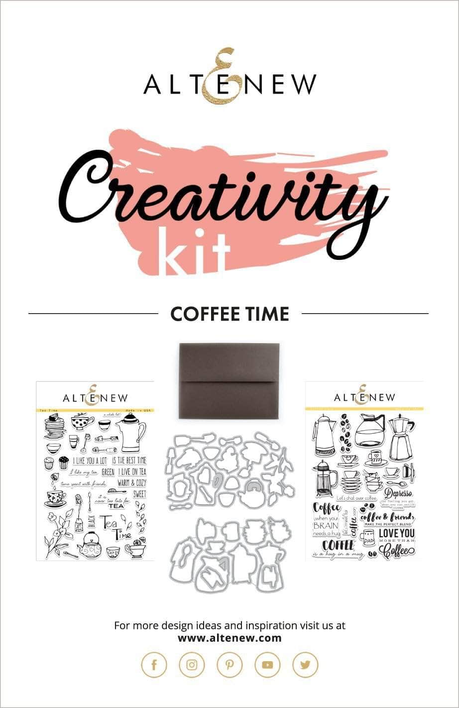 55Printing.com Printed Media Coffee Time Creativity Kit Inspiration Guide