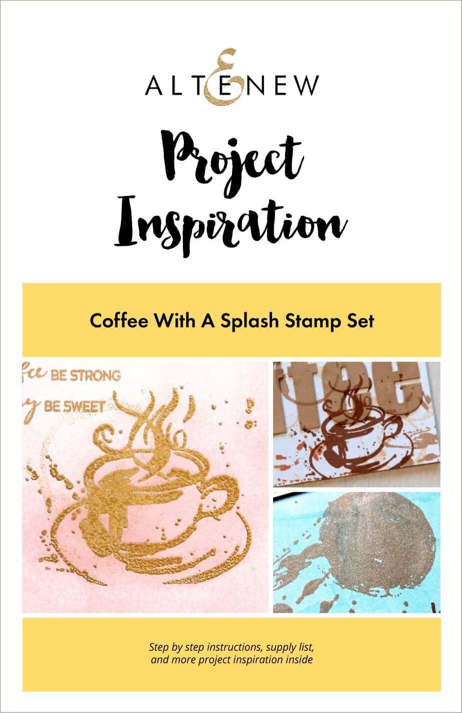 55Printing.com Printed Media Coffee with a Splash Project Inspiration Guide