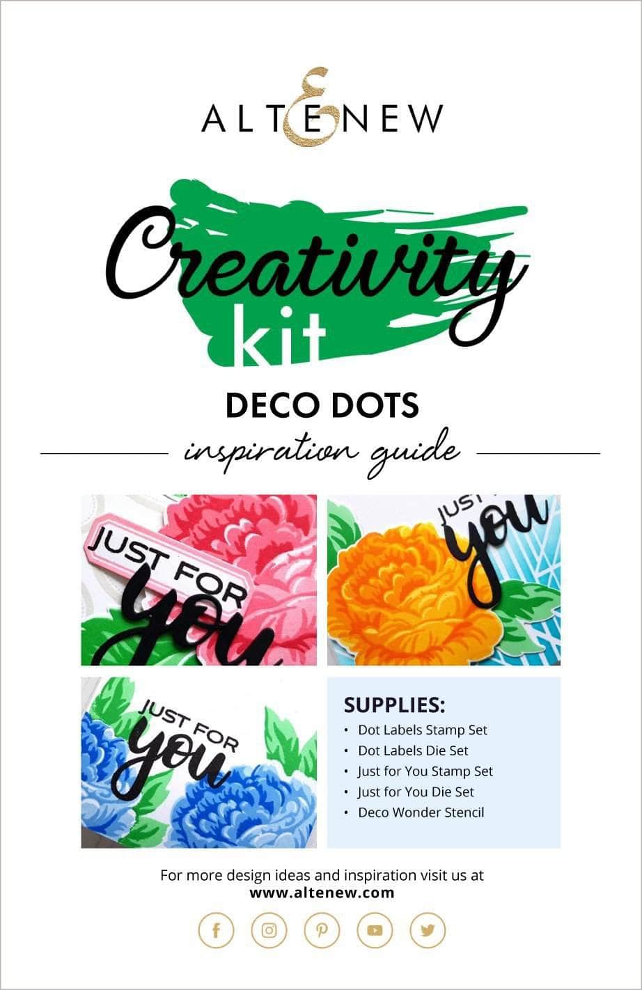 55Printing.com Printed Media Deco Dots Creativity Kit Inspiration Guide