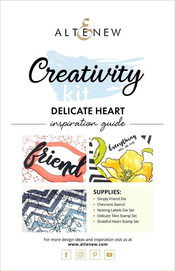 55Printing.com Printed Media Delicate Heart Creativity Kit Inspiration Guide
