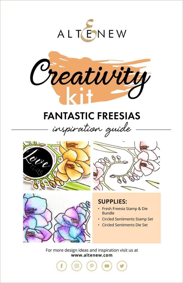 55Printing.com Printed Media Fantastic Freesias Creativity Kit Inspiration Guide