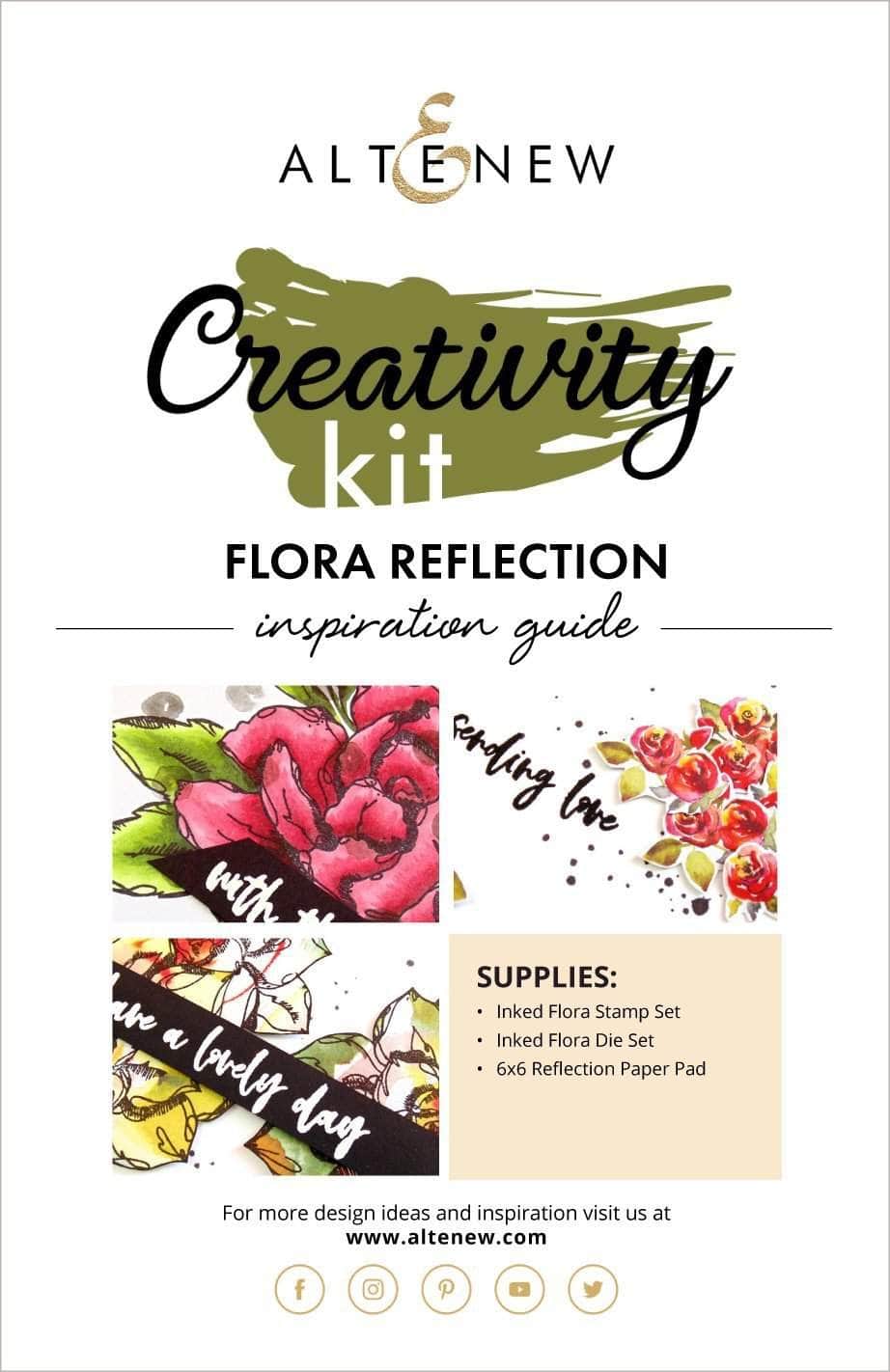 55Printing.com Printed Media Flora Reflection Creativity Kit Inspiration Guide