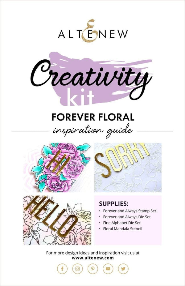 55Printing.com Printed Media Forever Floral Creativity Kit Inspiration Guide