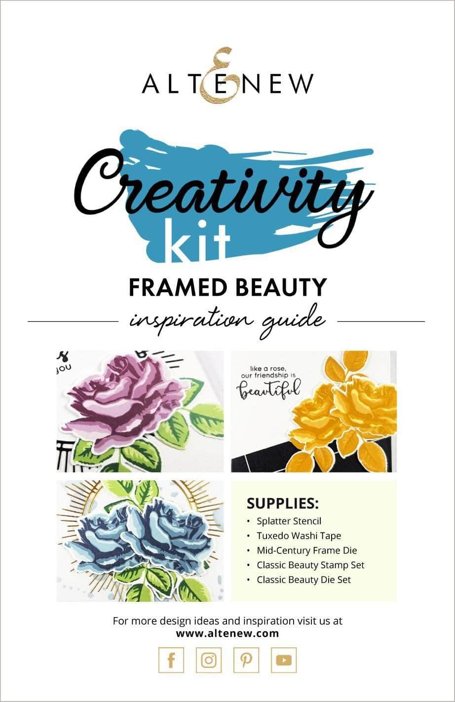 55Printing.com Printed Media Framed Beauty Creativity Kit Inspiration Guide