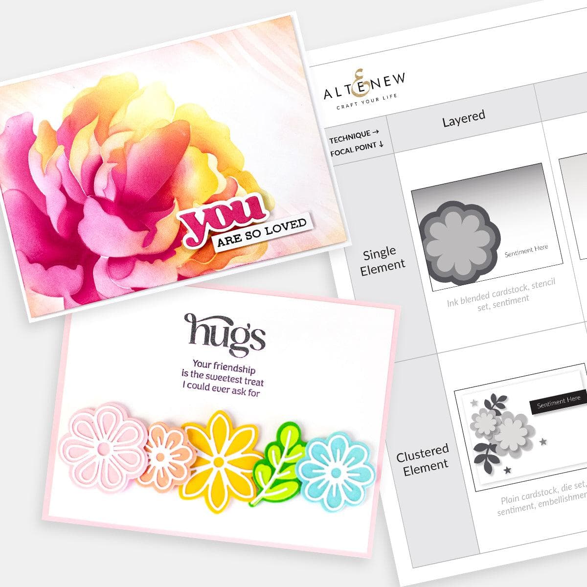 Free Card Sketches: Printable Layouts for Effortless Card Design | Altenew