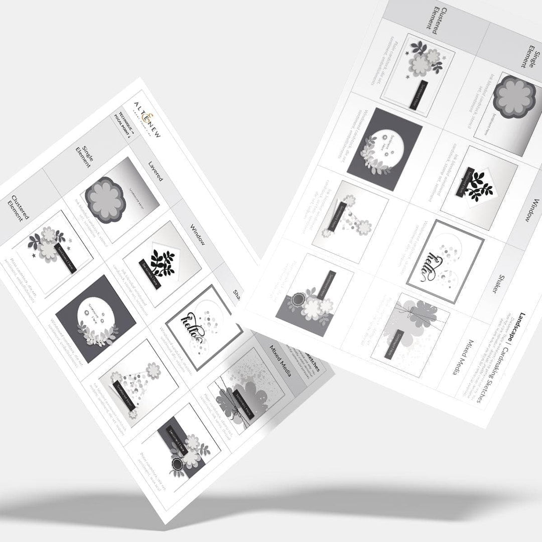 Free Card Sketches: Printable & Ready to Use Layouts