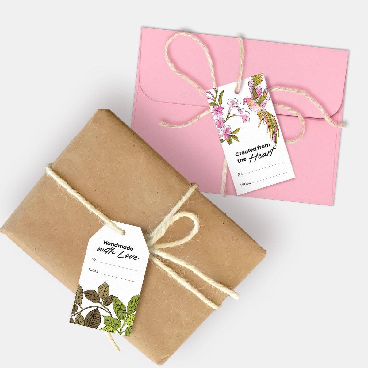 Free Handmade with Love Labels (Printable Gift Tags & Craft Labels)