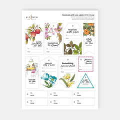 Free Handmade with Love Labels (Printable Gift Tags & Craft Labels)