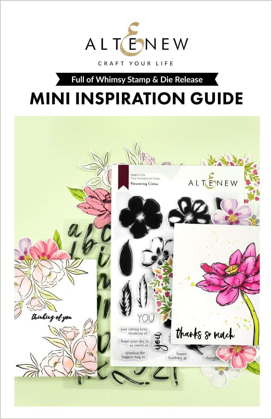 55Printing.com Printed Media Full of Whimsy Stamp & Die Release Mini Inspiration Guide