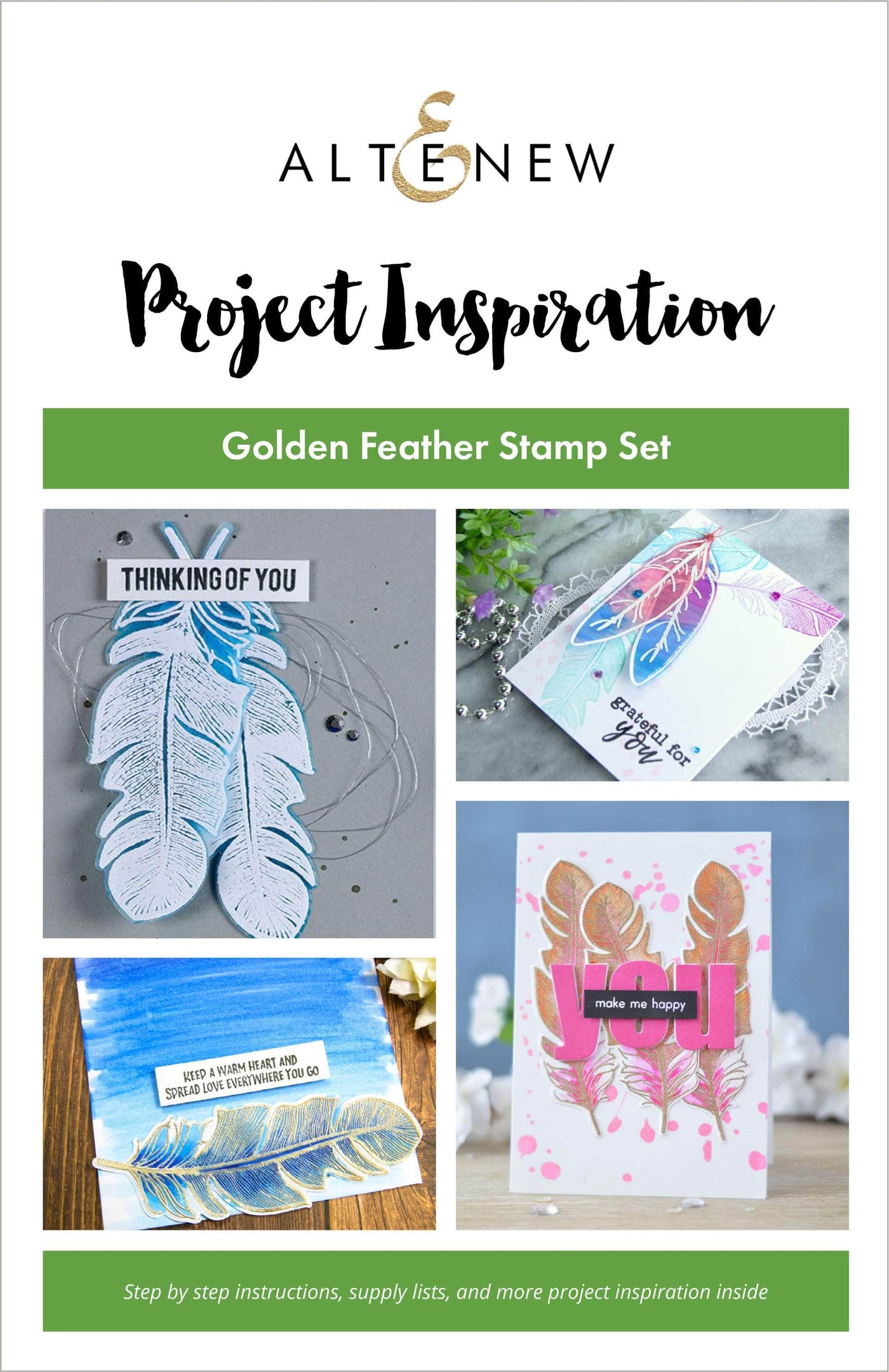 55Printing.com Printed Media Golden Feather Inspiration Guide