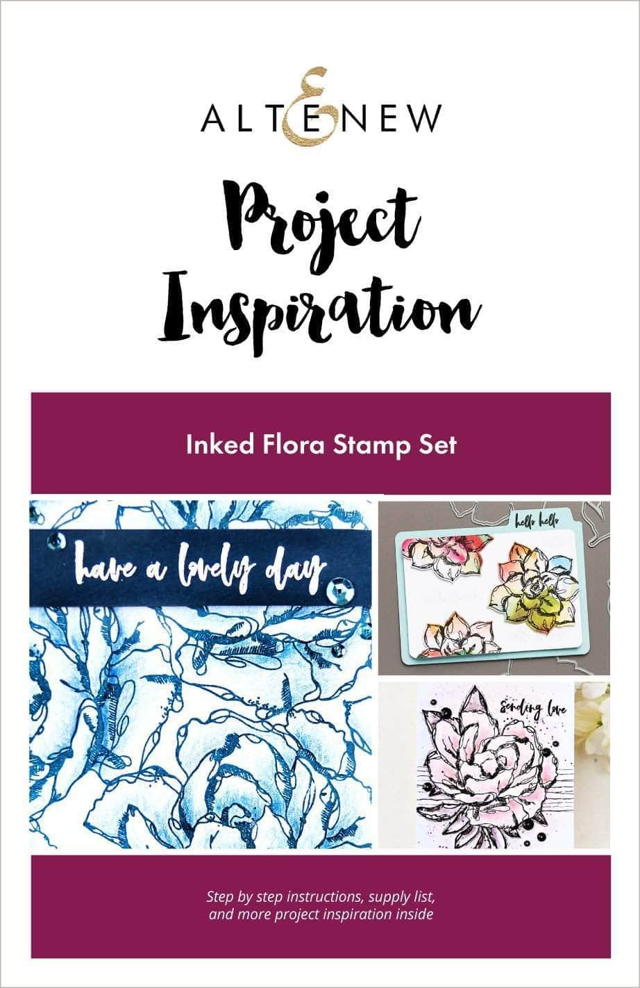 55Printing.com Printed Media Inked Flora Project Inspiration Guide