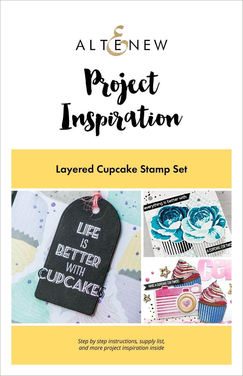 55Printing.com Printed Media Layered Cupcake Project Inspiration Guide