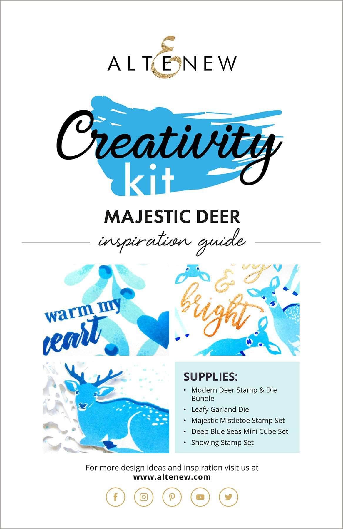 55Printing.com Printed Media Majestic Deer Creativity Kit Inspiration Guide