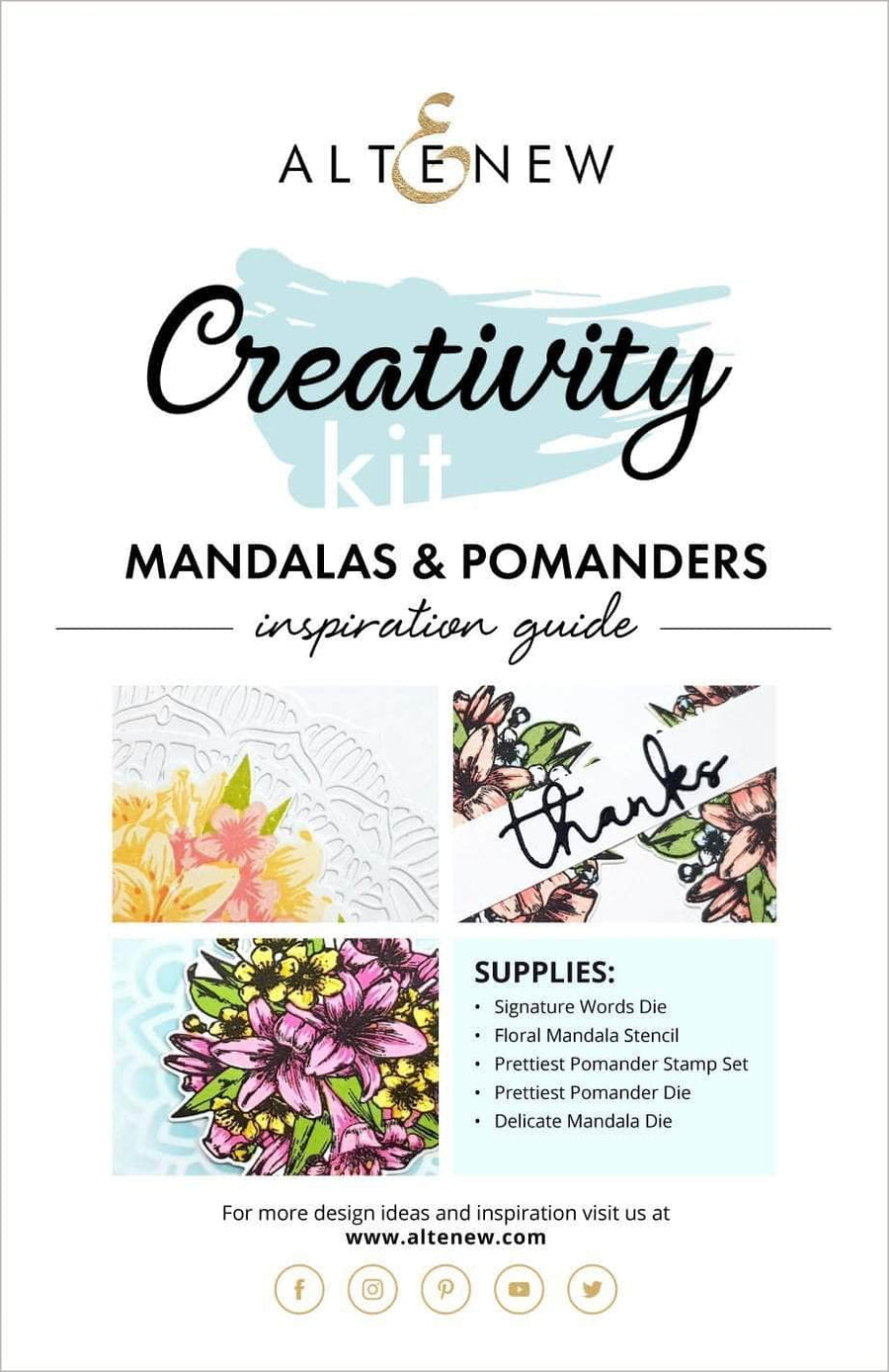 Pomander Kit Mandalas & Pomanders Creativity Kit Inspiration Guide | Altenew
