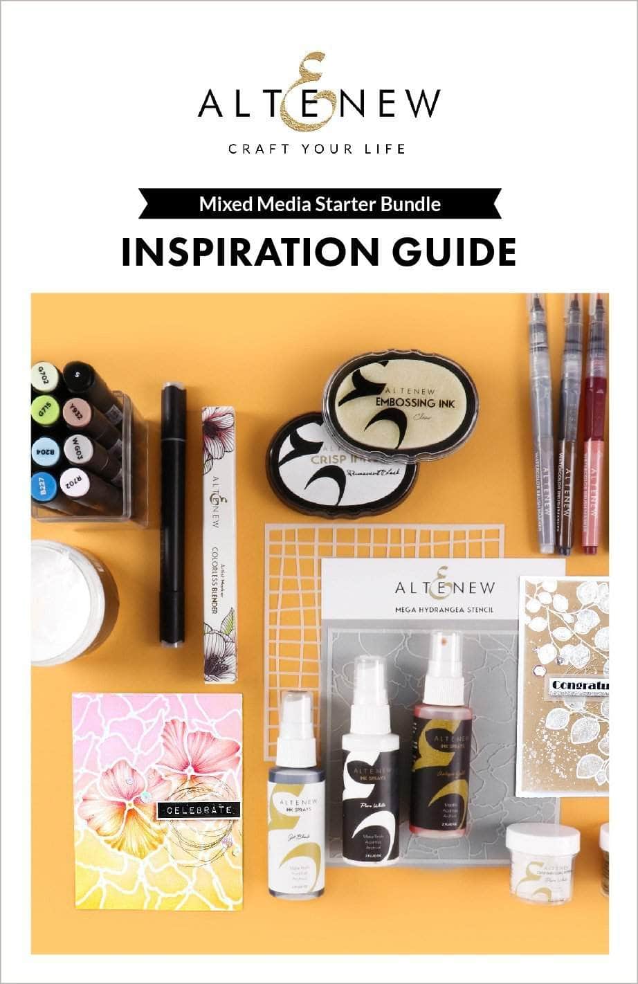 55Printing.com Printed Media Mixed Media Starter Bundle Inspiration Guide