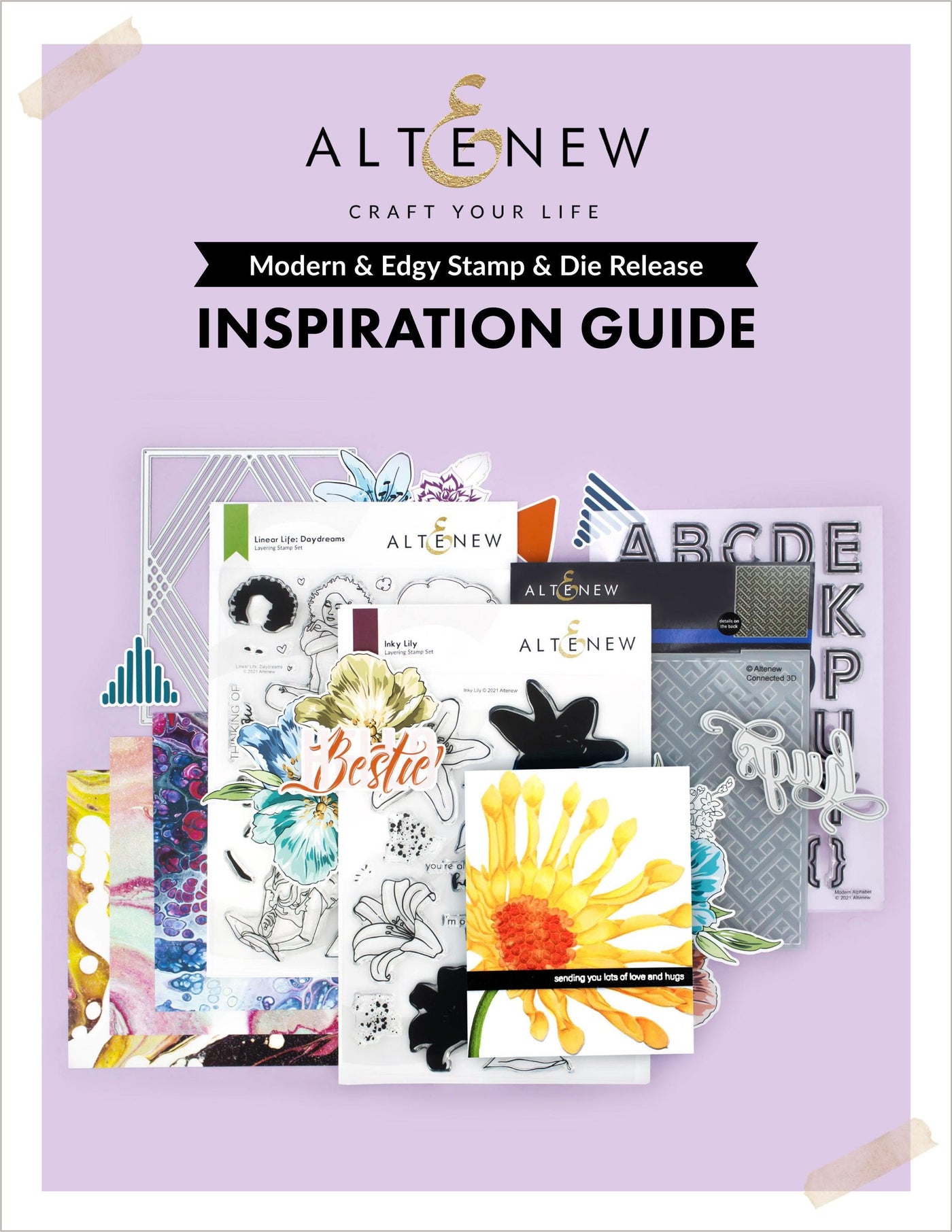 55Printing.com Printed Media Modern & Edgy Stamp & Die Release Inspiration Guide
