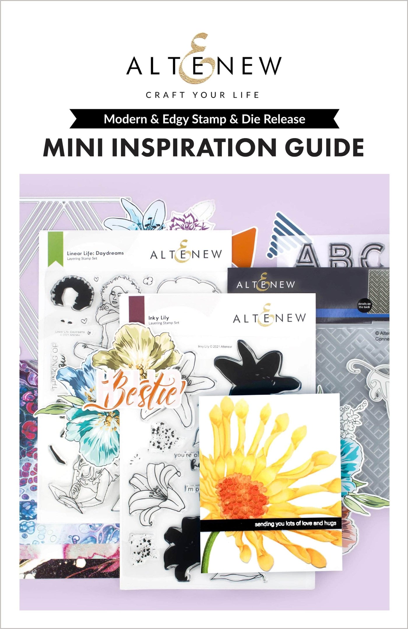 55Printing.com Printed Media Modern & Edgy Stamp & Die Release Mini Inspiration Guide