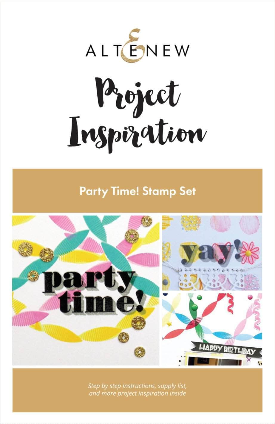 55Printing.com Printed Media Party Time Project Inspiration Guide
