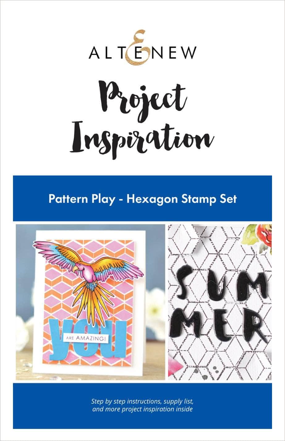 55Printing.com Printed Media Pattern Play - Hexagon Project Inspiration Guide