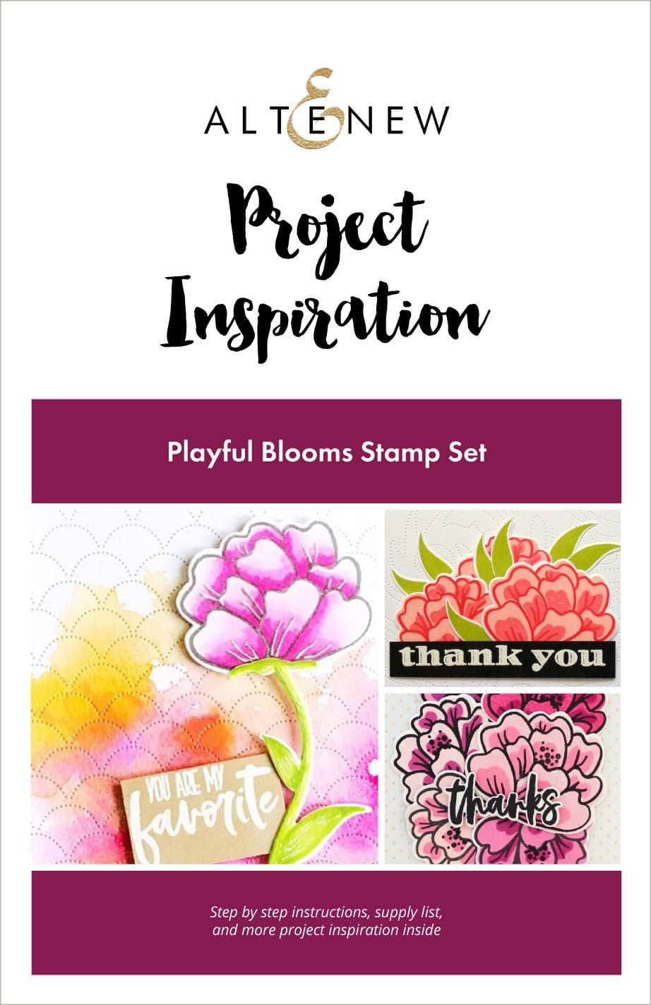55Printing.com Printed Media Playful Blooms Project Inspiration Guide