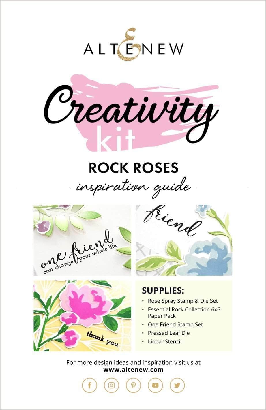 55Printing.com Printed Media Rock Roses Creativity Kit Inspiration Guide