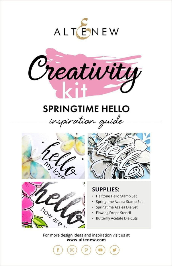 55Printing.com Printed Media Springtime Hello Creativity Kit Inspiration Guide