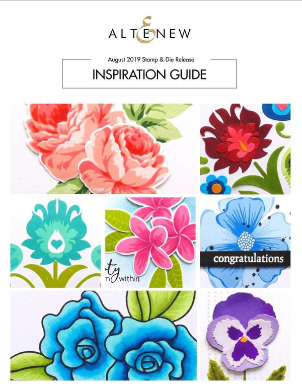 55Printing.com Printed Media Stamped & Sketched Stamp & Die Release Inspiration Guide