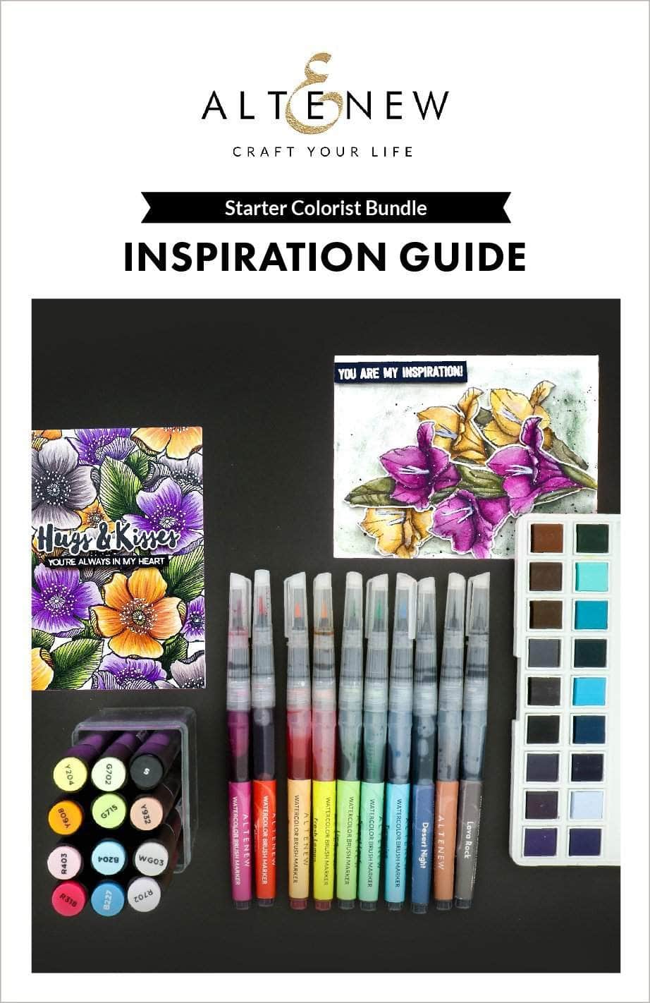 55Printing.com Printed Media Starter Colorist Bundle Inspiration Guide