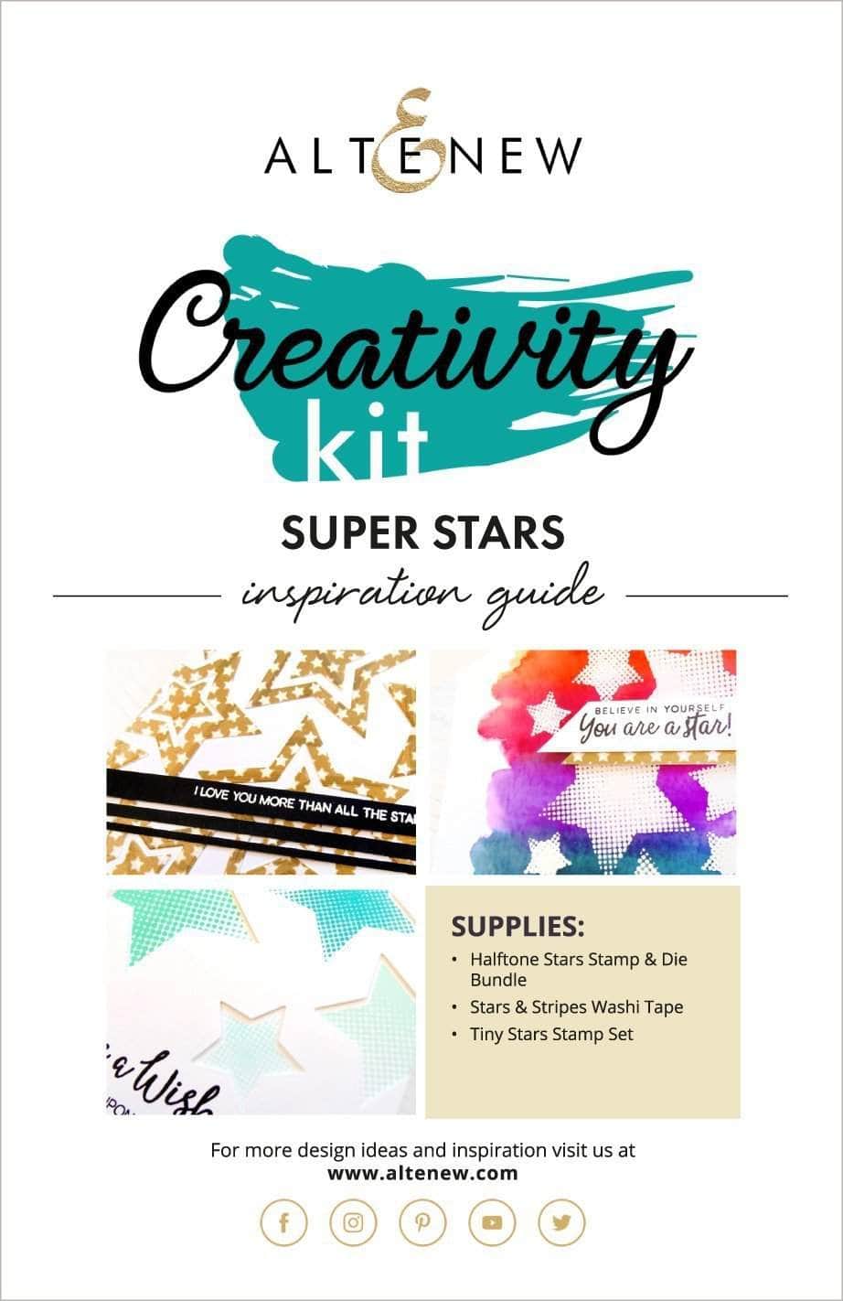 55Printing.com Printed Media Super Stars Creativity Kit Inspiration Guide